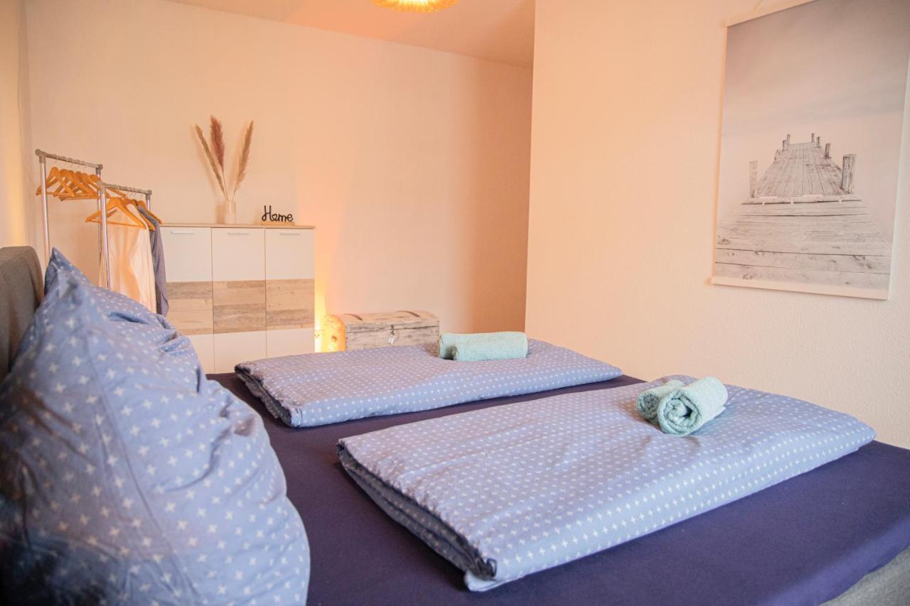 Modern-TOP City Lage -5 min - HBhf Netflix Küche Boxspringbett 2m x 2m bis 4 Pers Magdeburgo Exterior foto